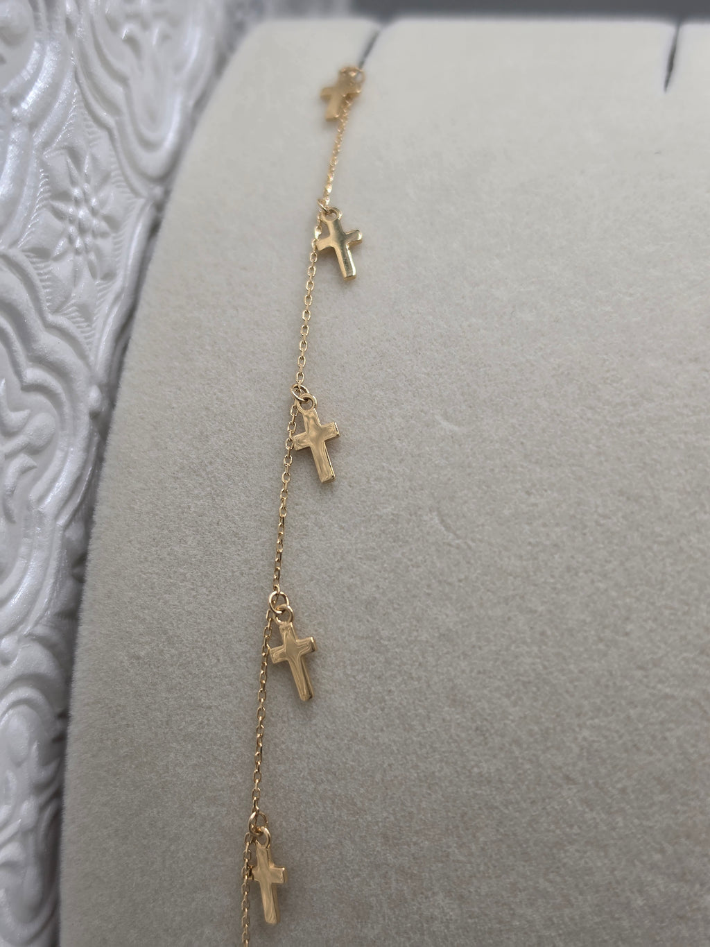 Five Cross Charm Bracelet 180