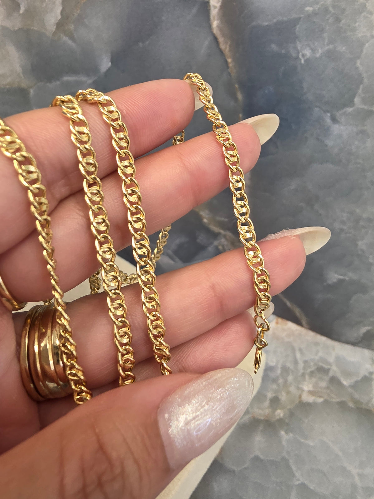 Golden Eye Chain 90