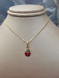 Ladybug Pendant 063