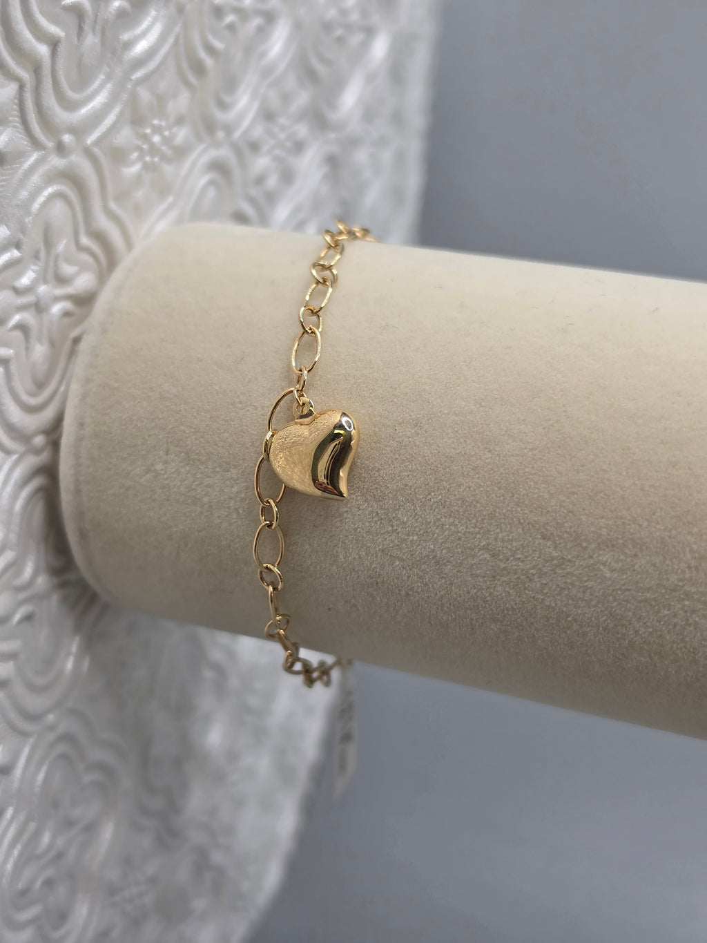 Heart Charm Link Bracelet 283