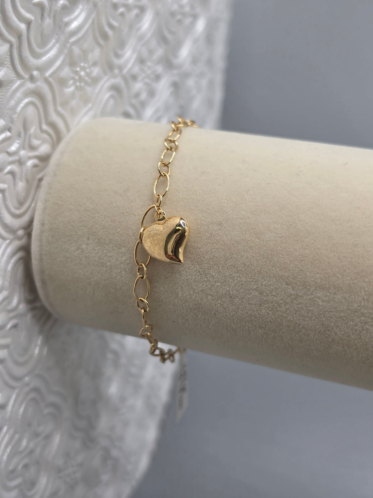 Heart Charm Link Bracelet 283