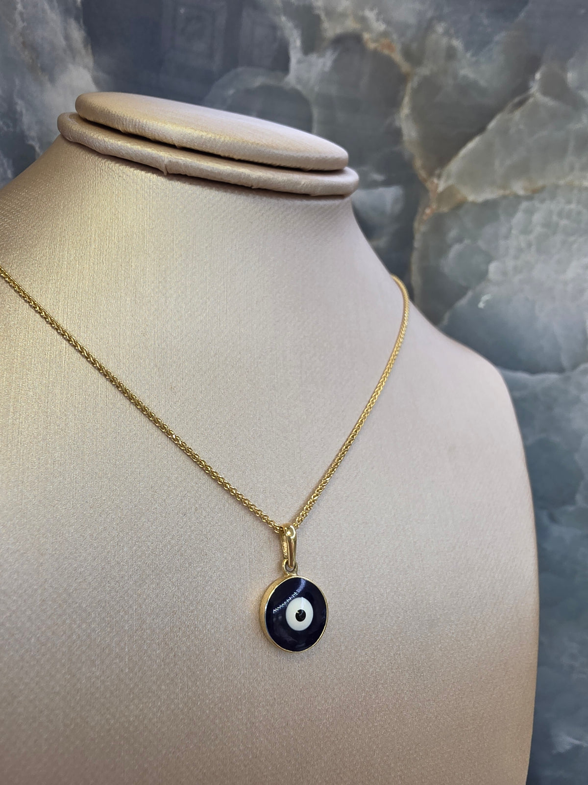 Blue Evil Eye Pendant 133