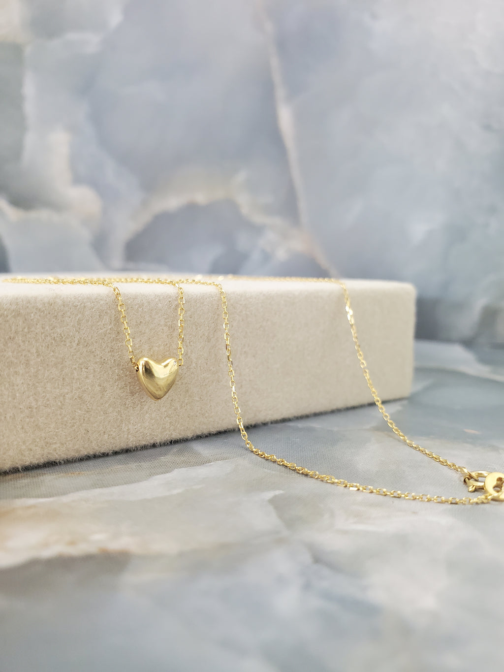 Imperial Polished Heart Necklace 132