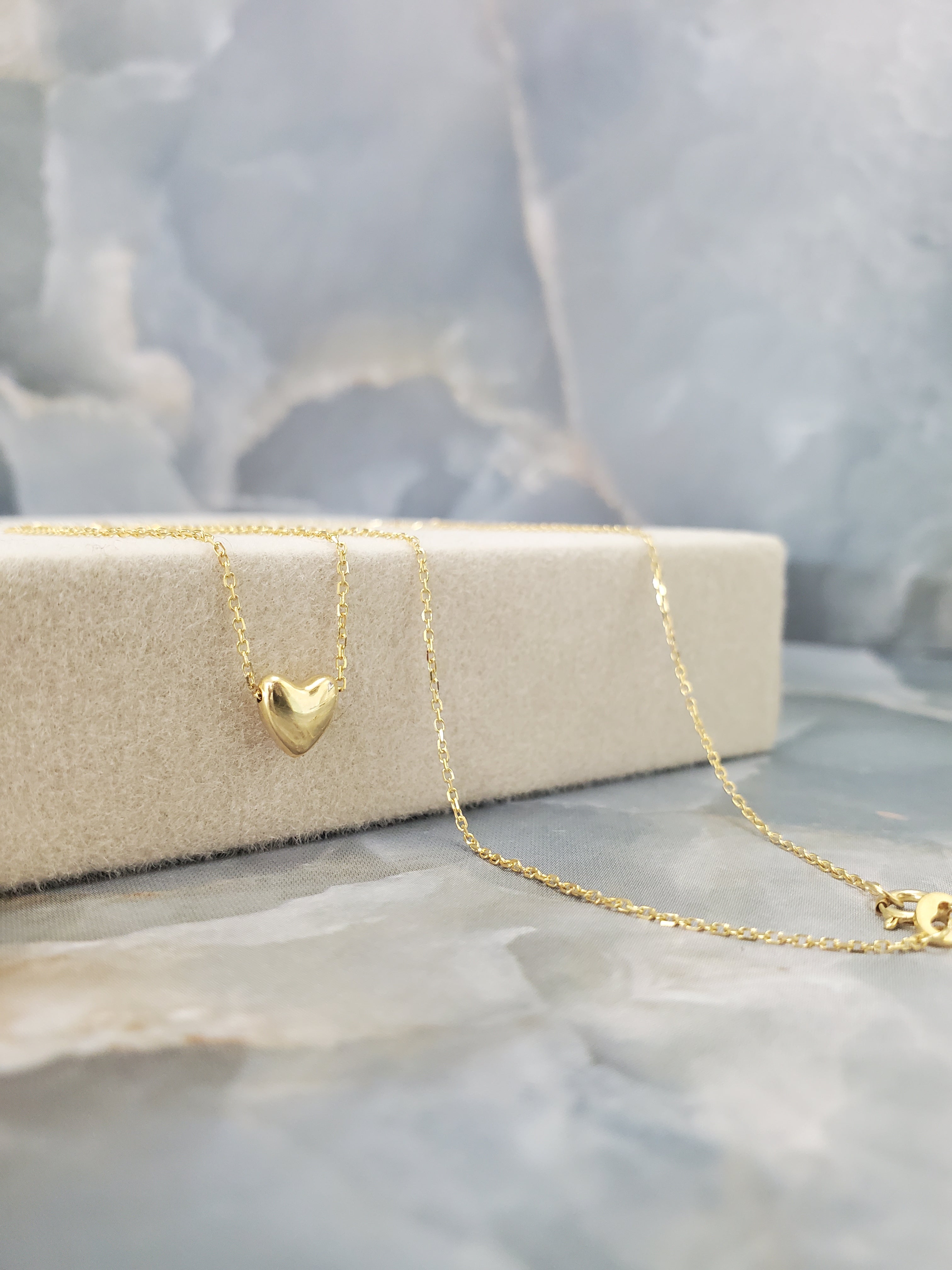 Imperial Polished Heart Necklace 132