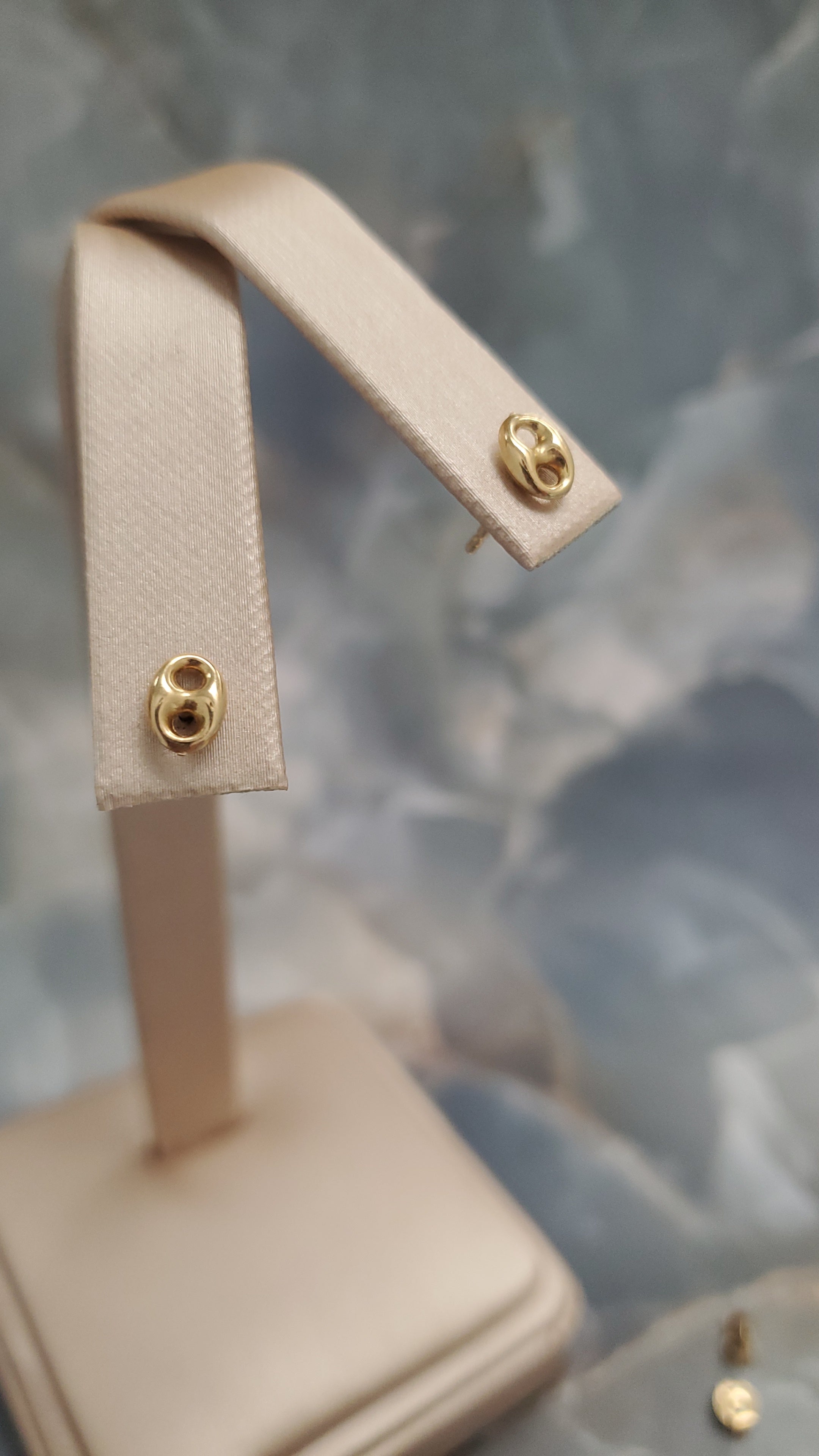 Oval Link Stud Earrings 088