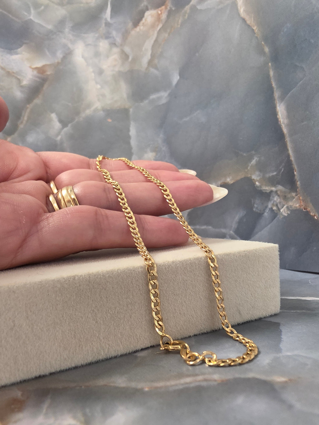 Cuban Link Anklet 237