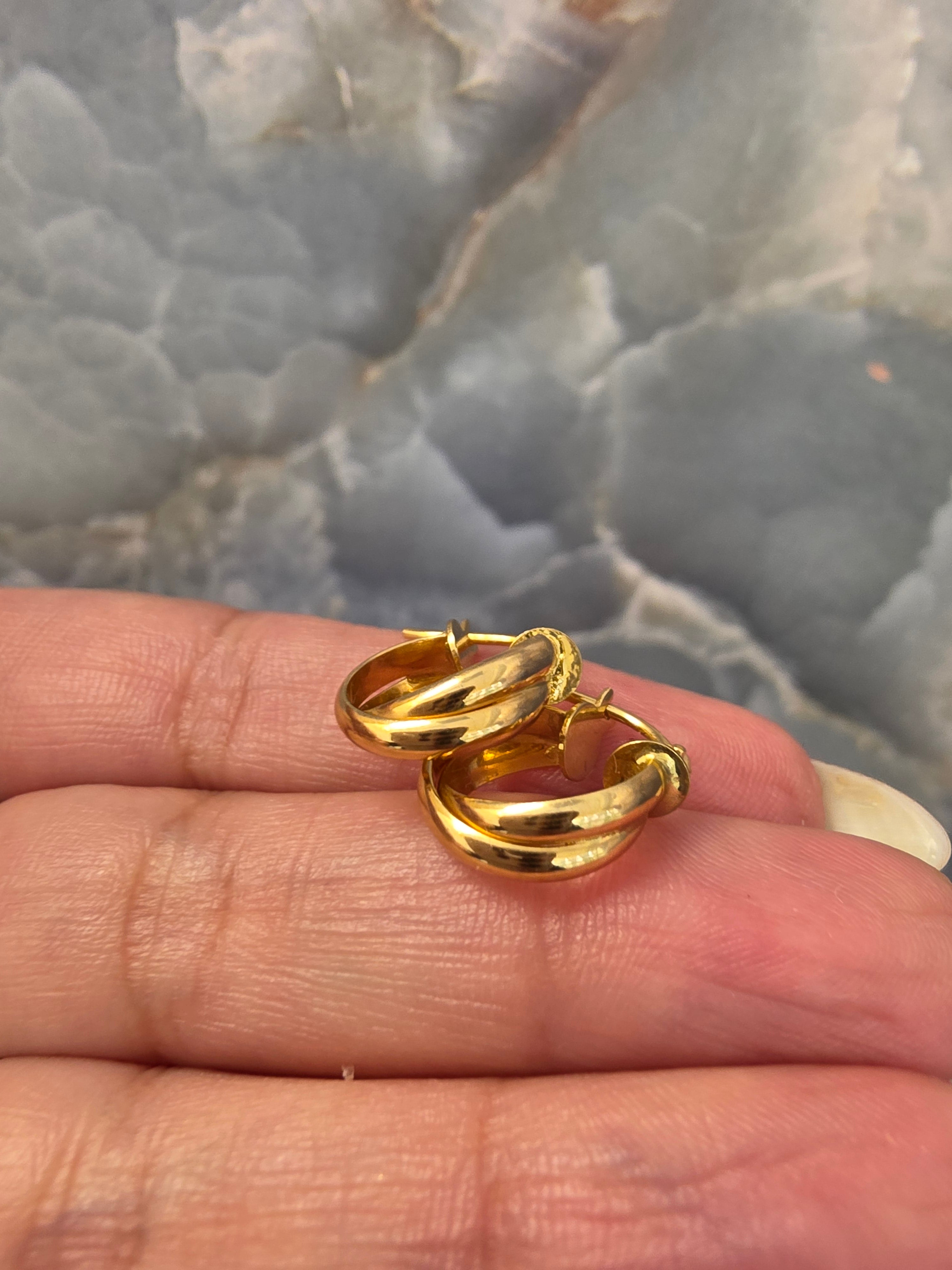 Chunky Hoop Earrings 143