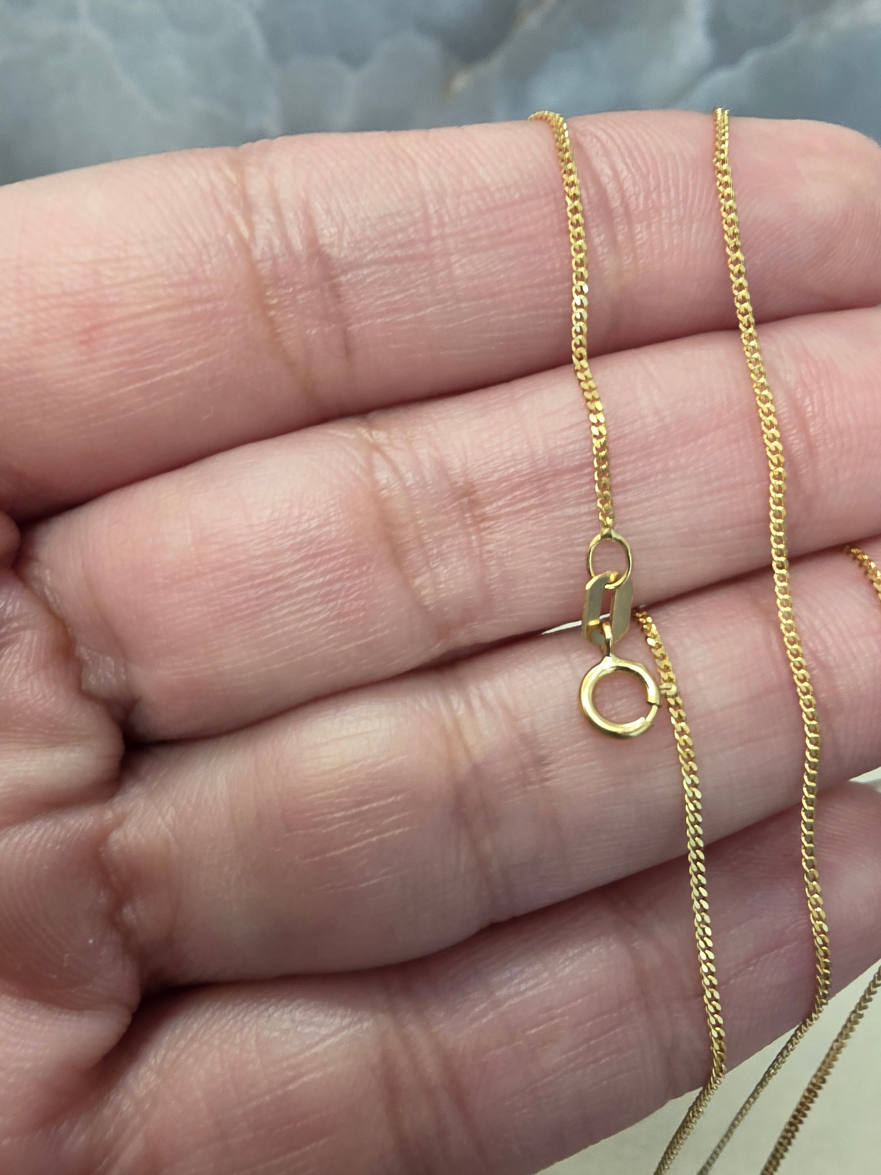 Gold Cubanita Chain 143