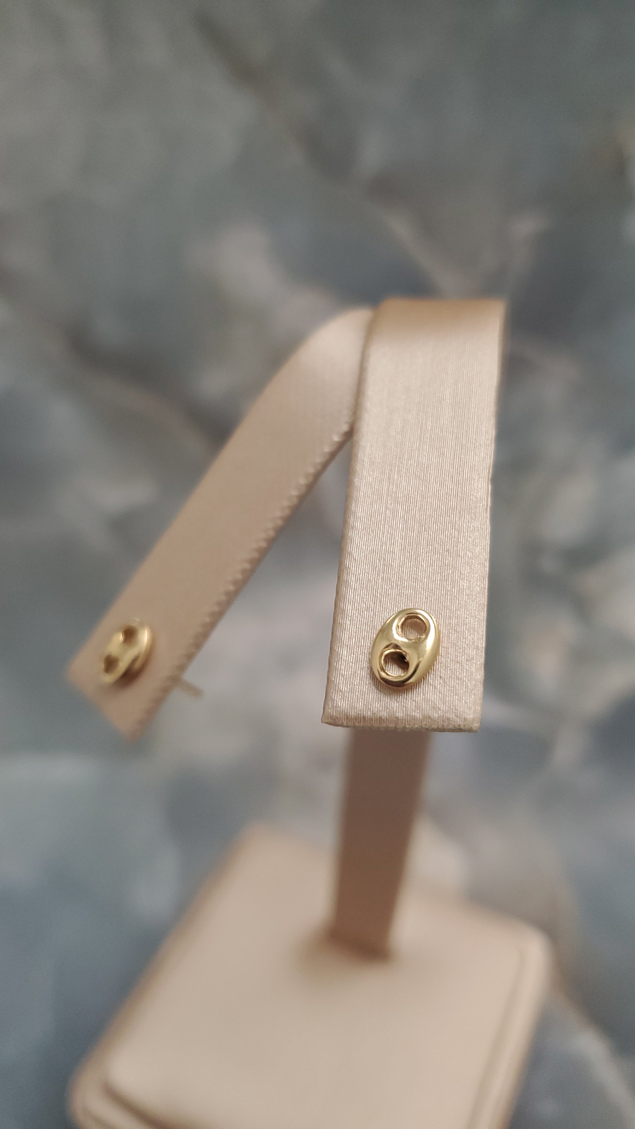 Oval Link Stud Earrings 105