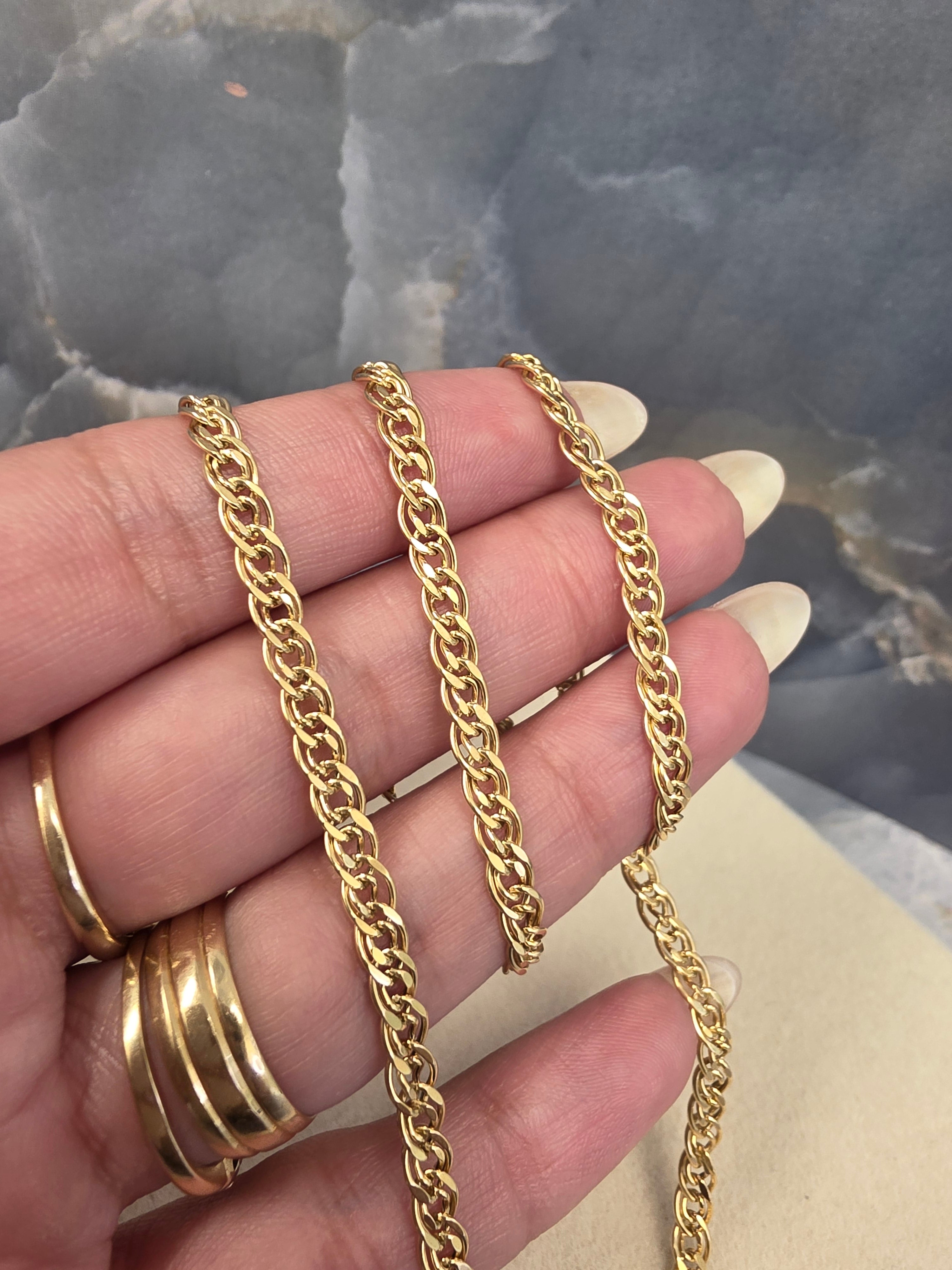 Double Cuban Chain 705