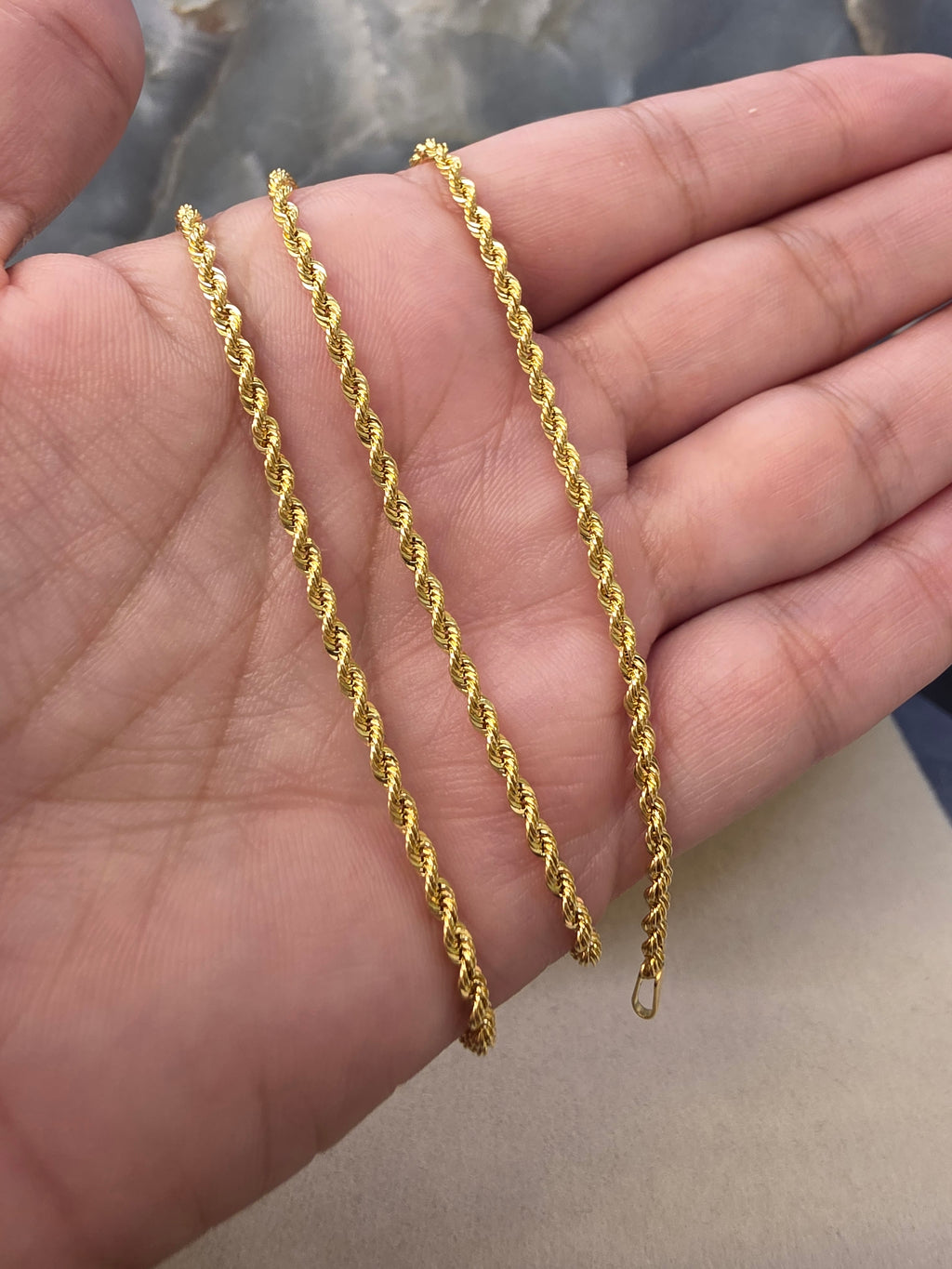 Gold Rope Chain 306