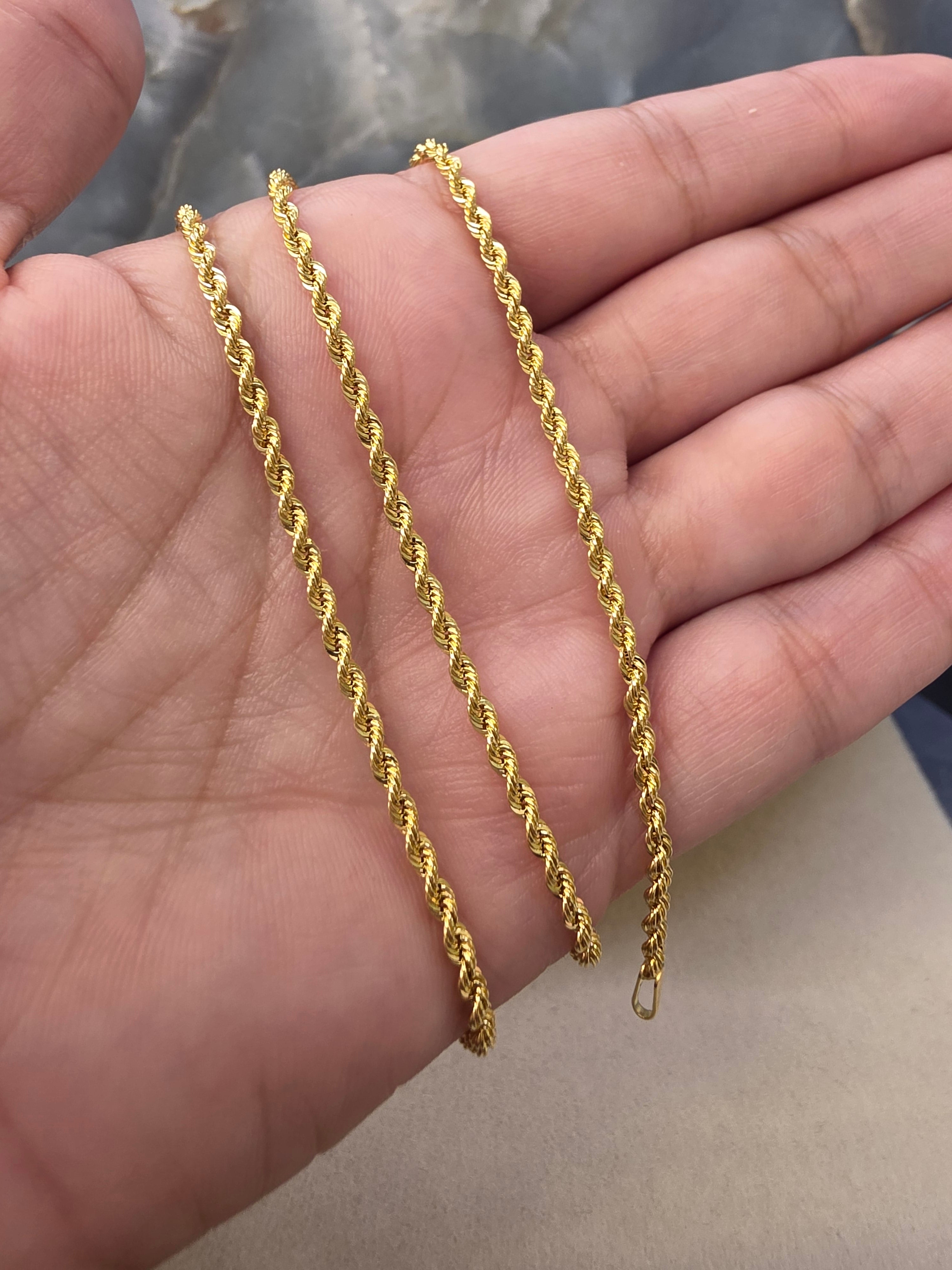 Gold Rope Chain 306