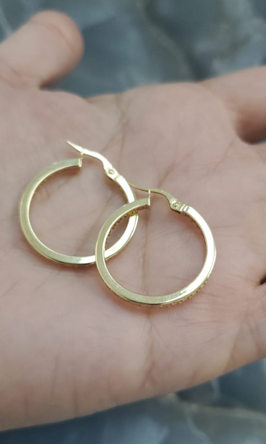 Greek Key Hoop Earrings 171