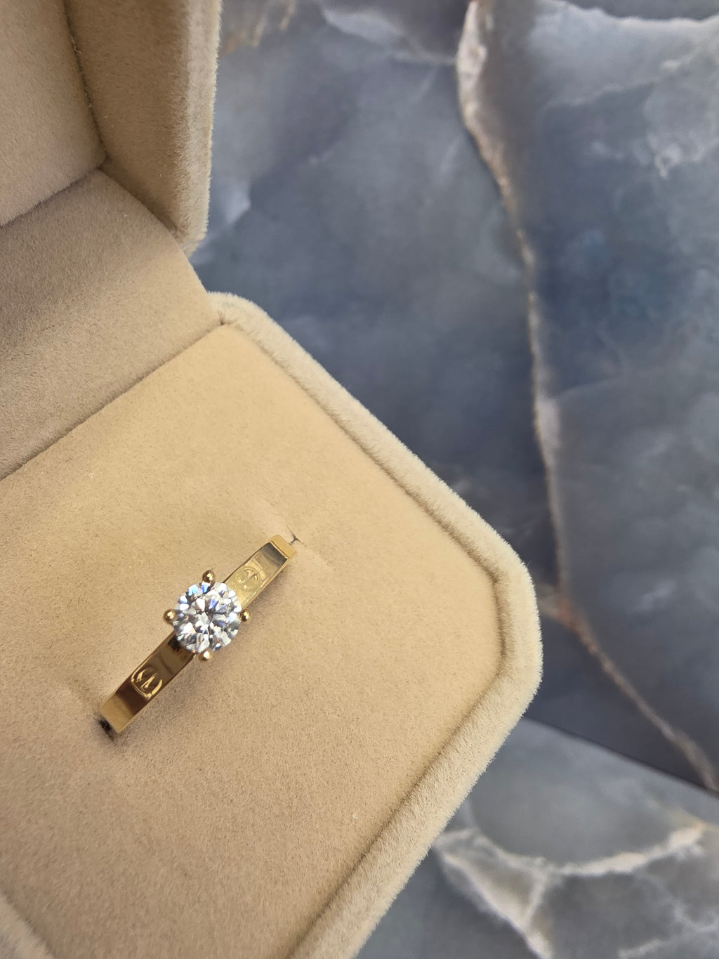 Classic Round Solitaire Ring 103