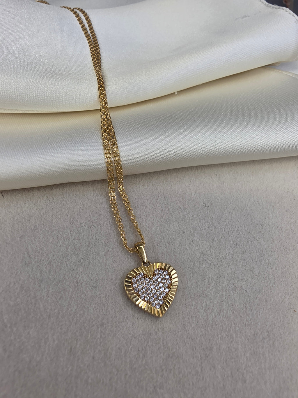 Heart Pendant with Zirconia 149