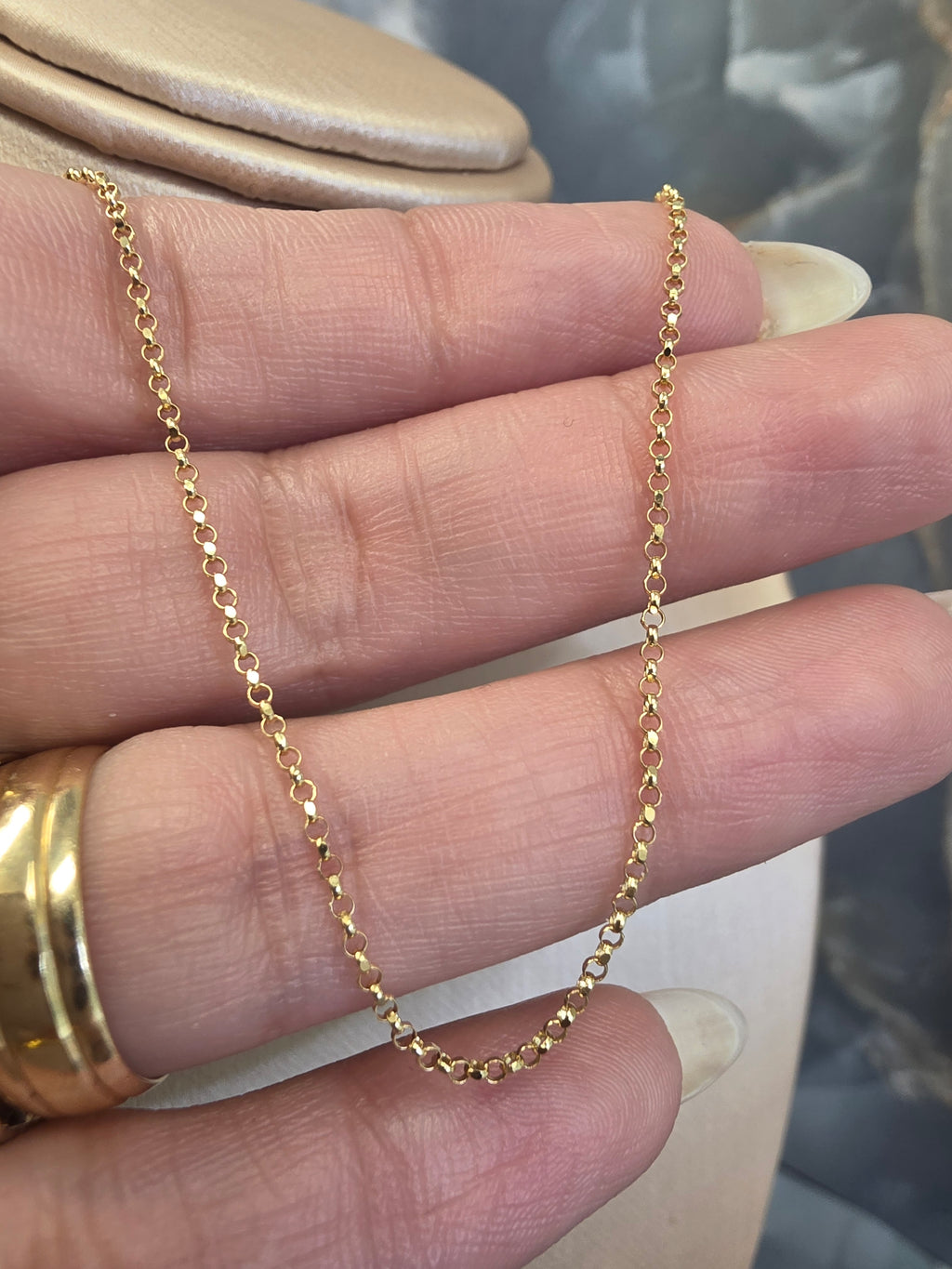 Gold Rolo Chain 149