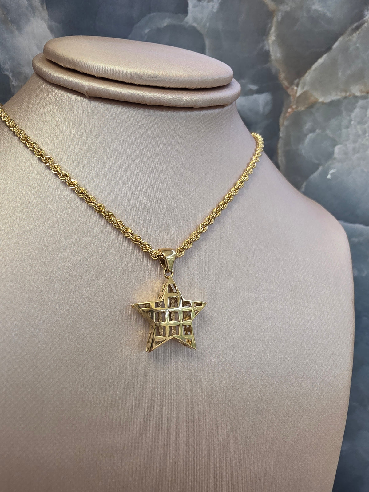 Openwork Star Pendant 166