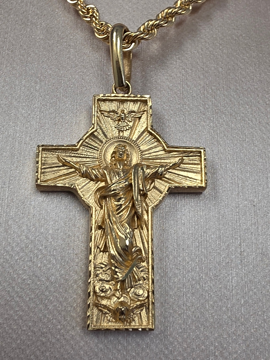 Risen Christ Cross Pendant 469