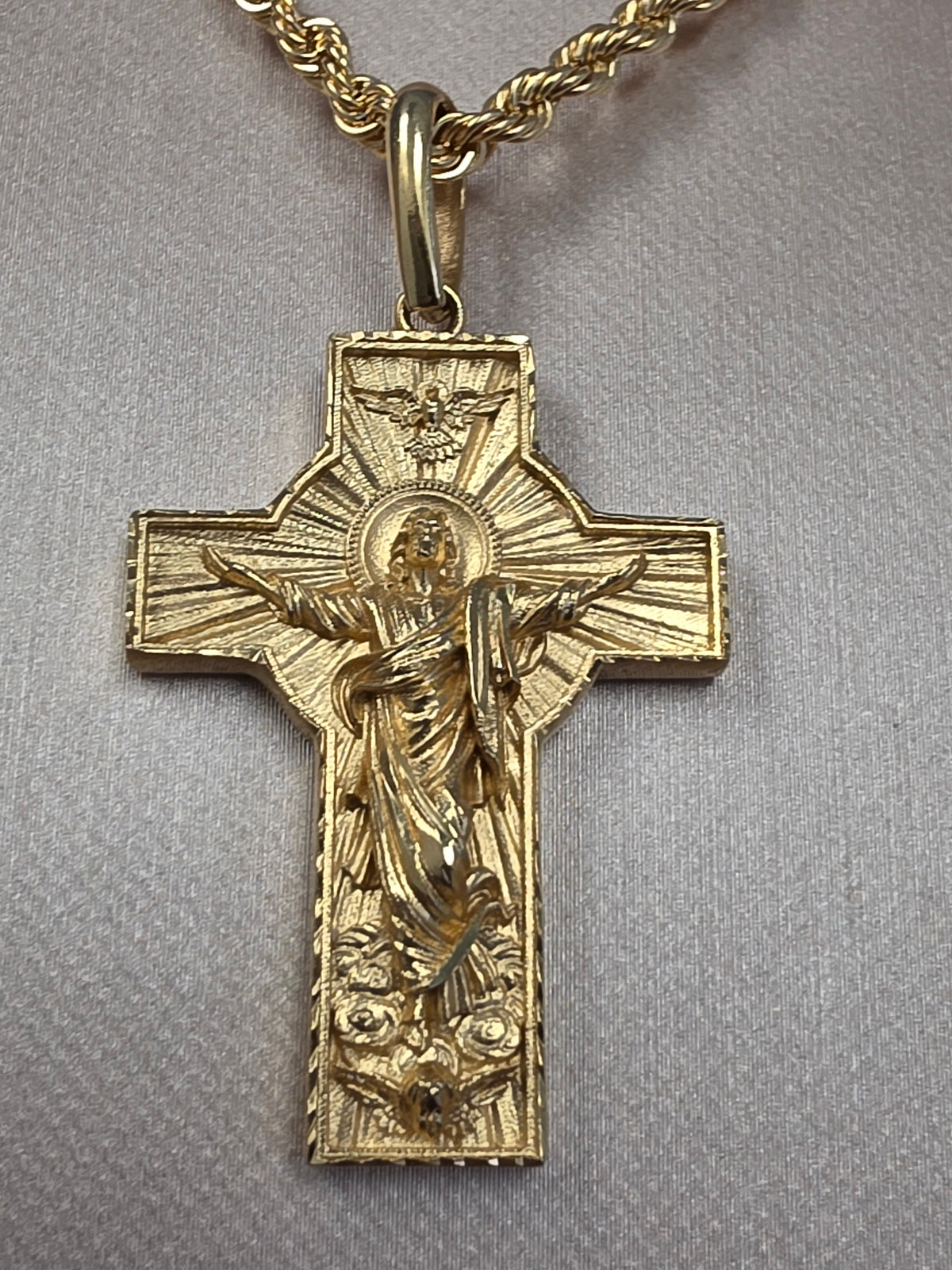 Risen Christ Cross Pendant 469