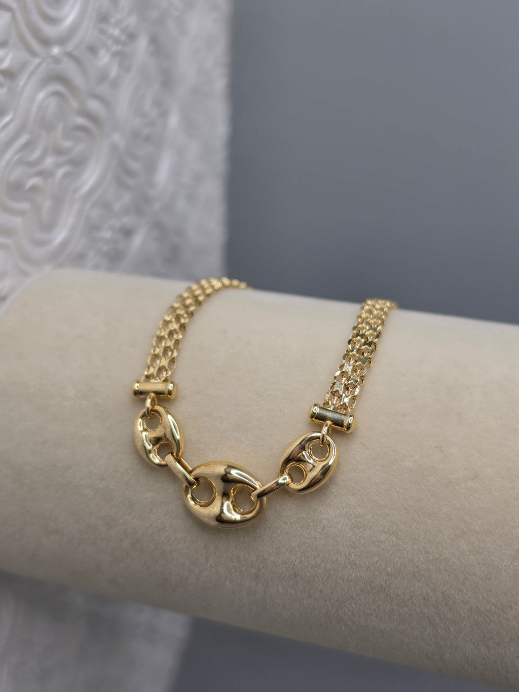 Anchor & Chinese Link Bracelet 432