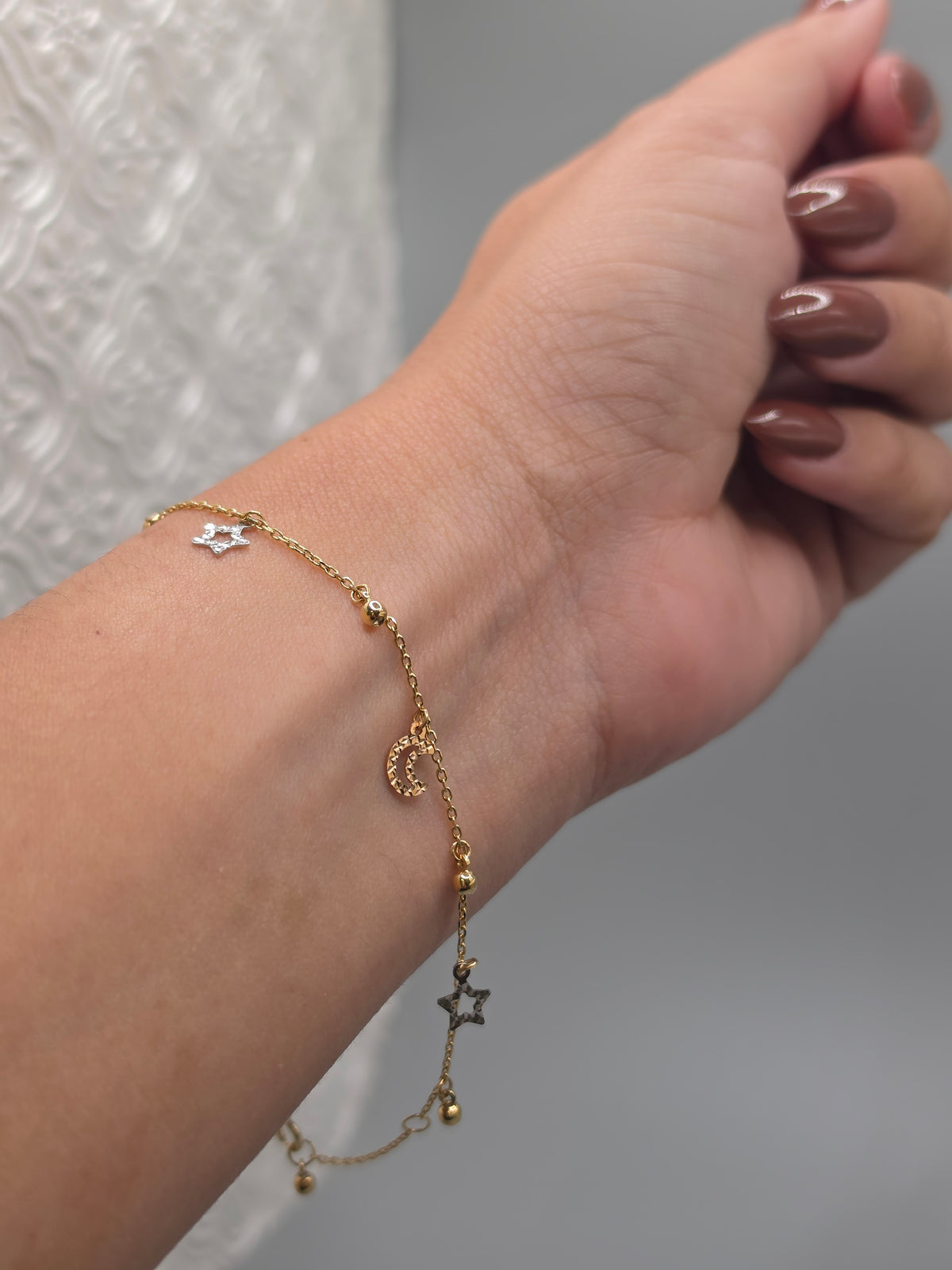 Moon & Star Charm Bracelet 172