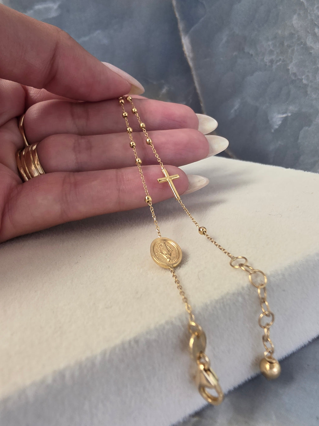 Miraculous Medal Denario Bracelet 224