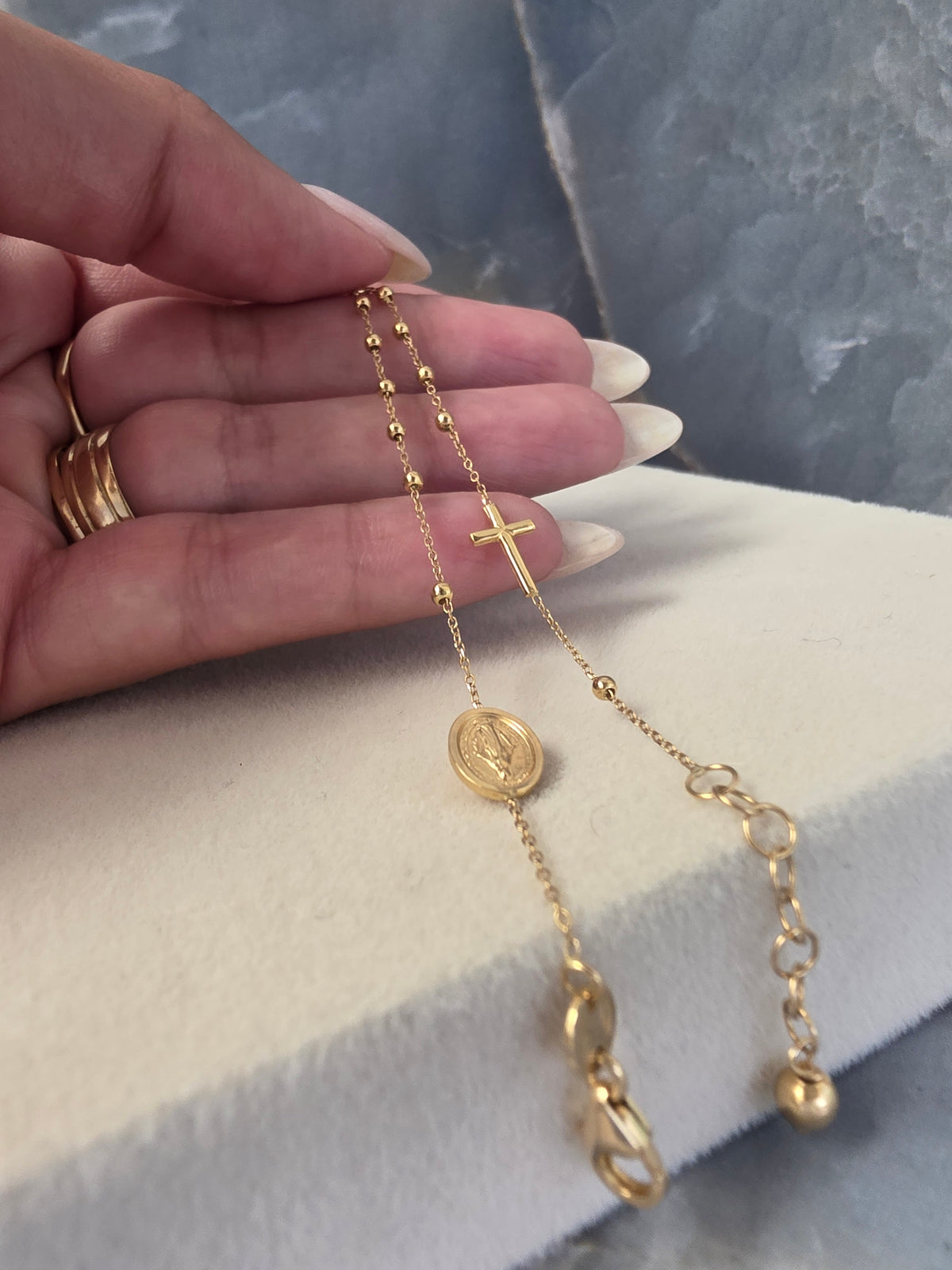 Miraculous Medal Denario Bracelet 224