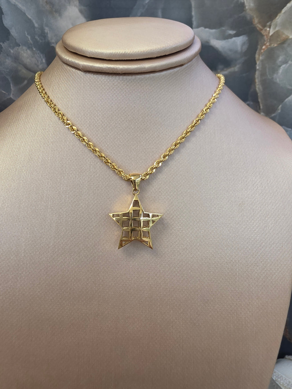 Openwork Star Pendant 166