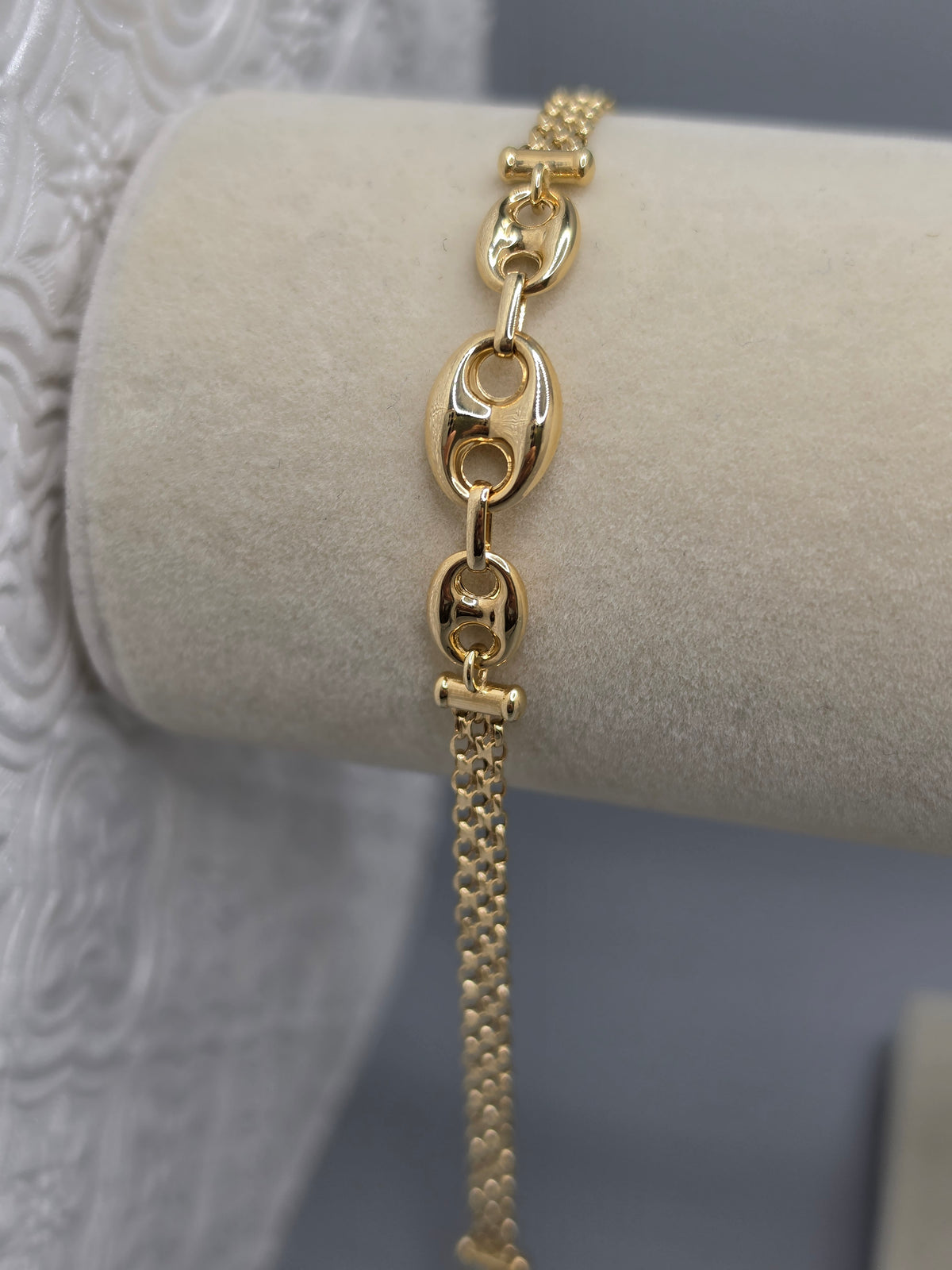 Anchor & Chinese Link Bracelet 432