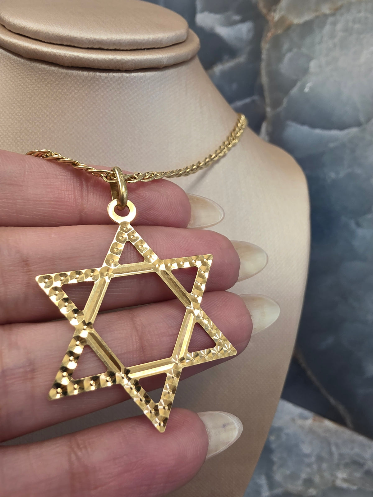 Star of David Pendant 221