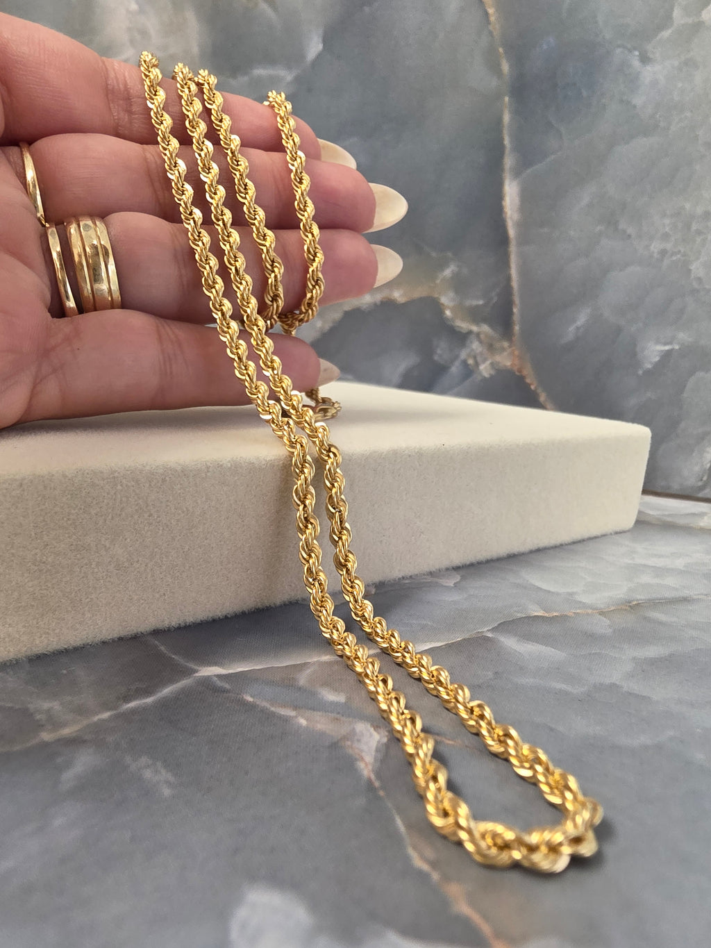 Gold Rope Chain 936