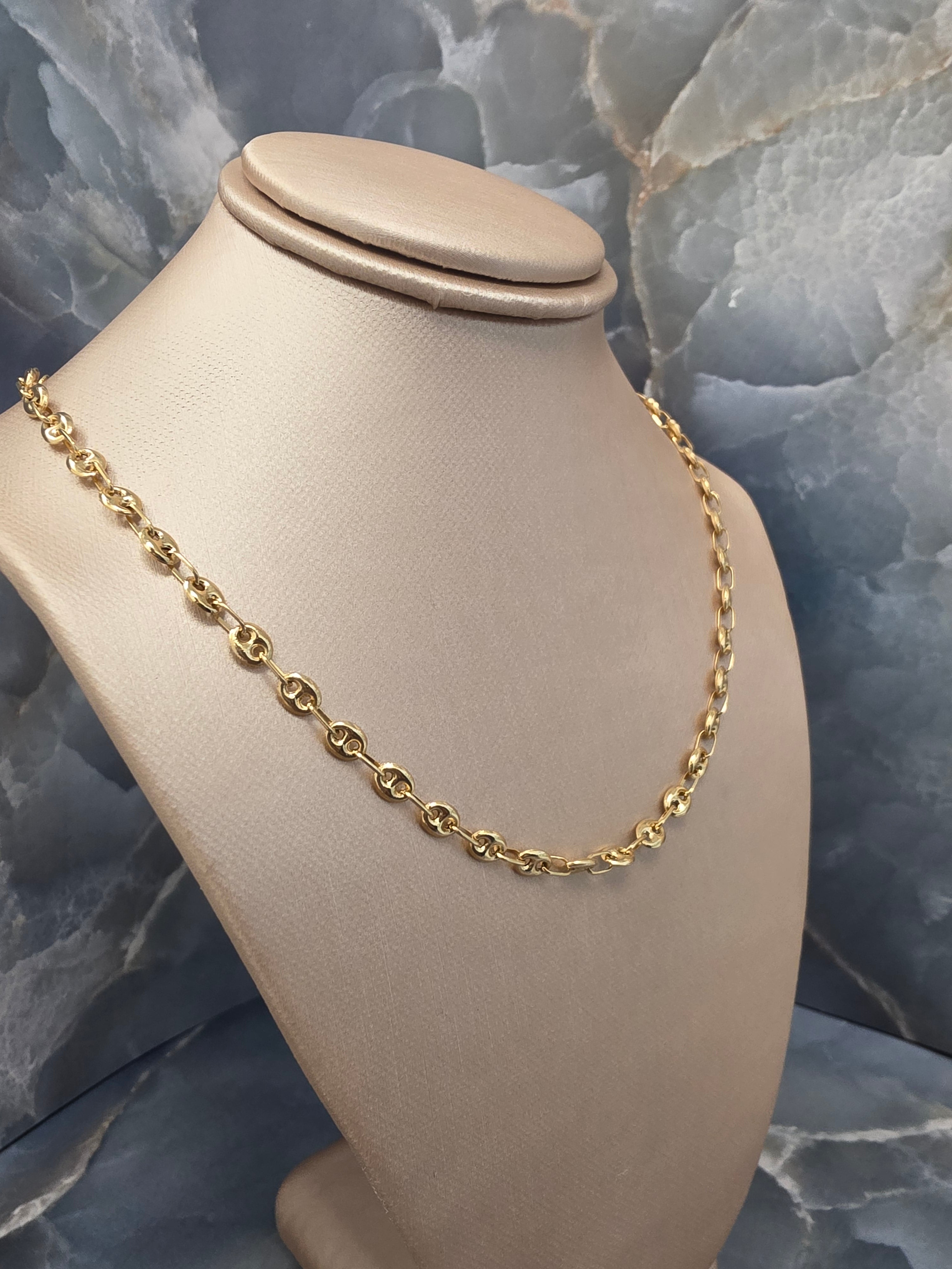 Gold Anchor Chain 817