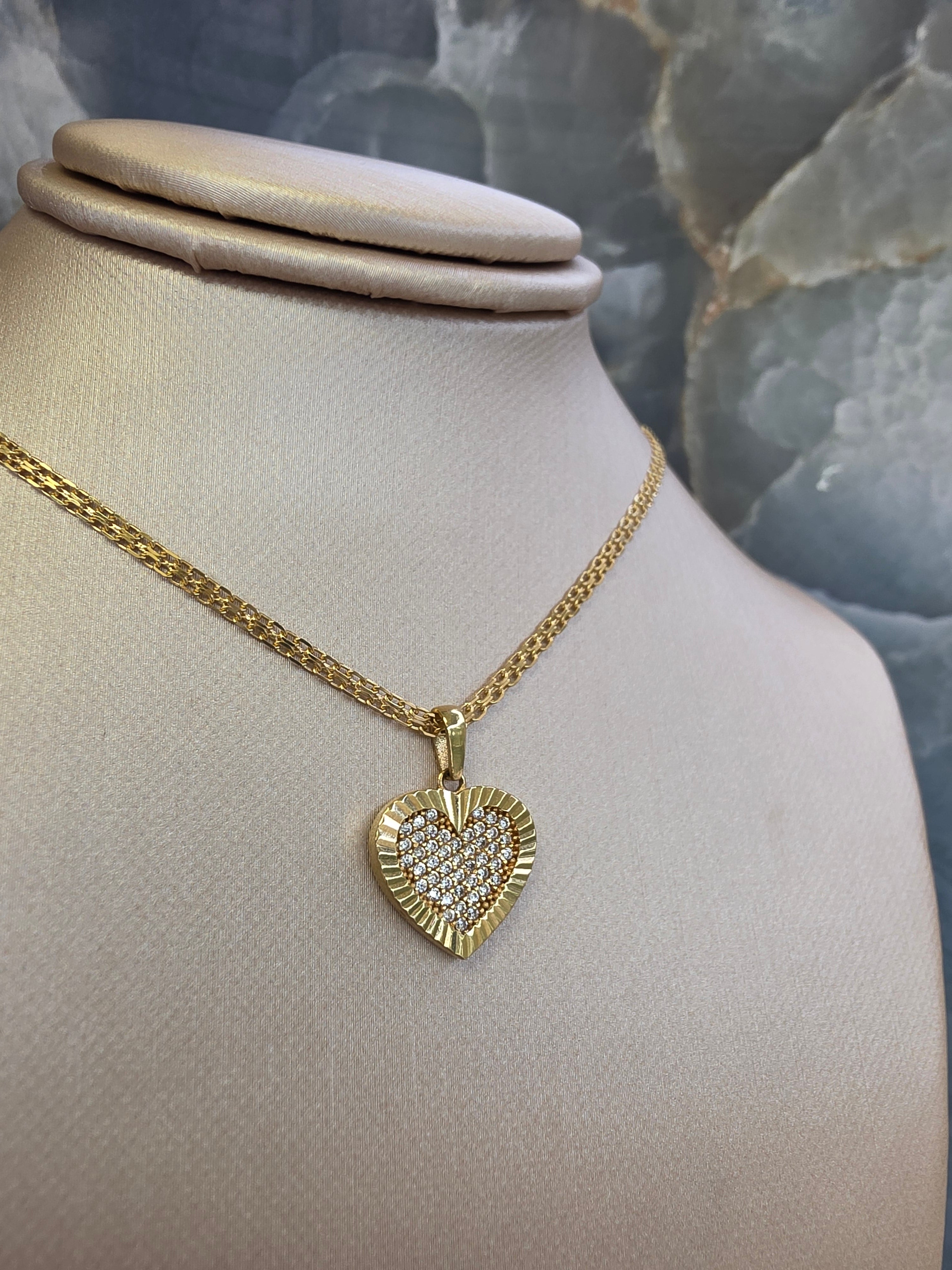 Heart Pendant with Zirconia 149