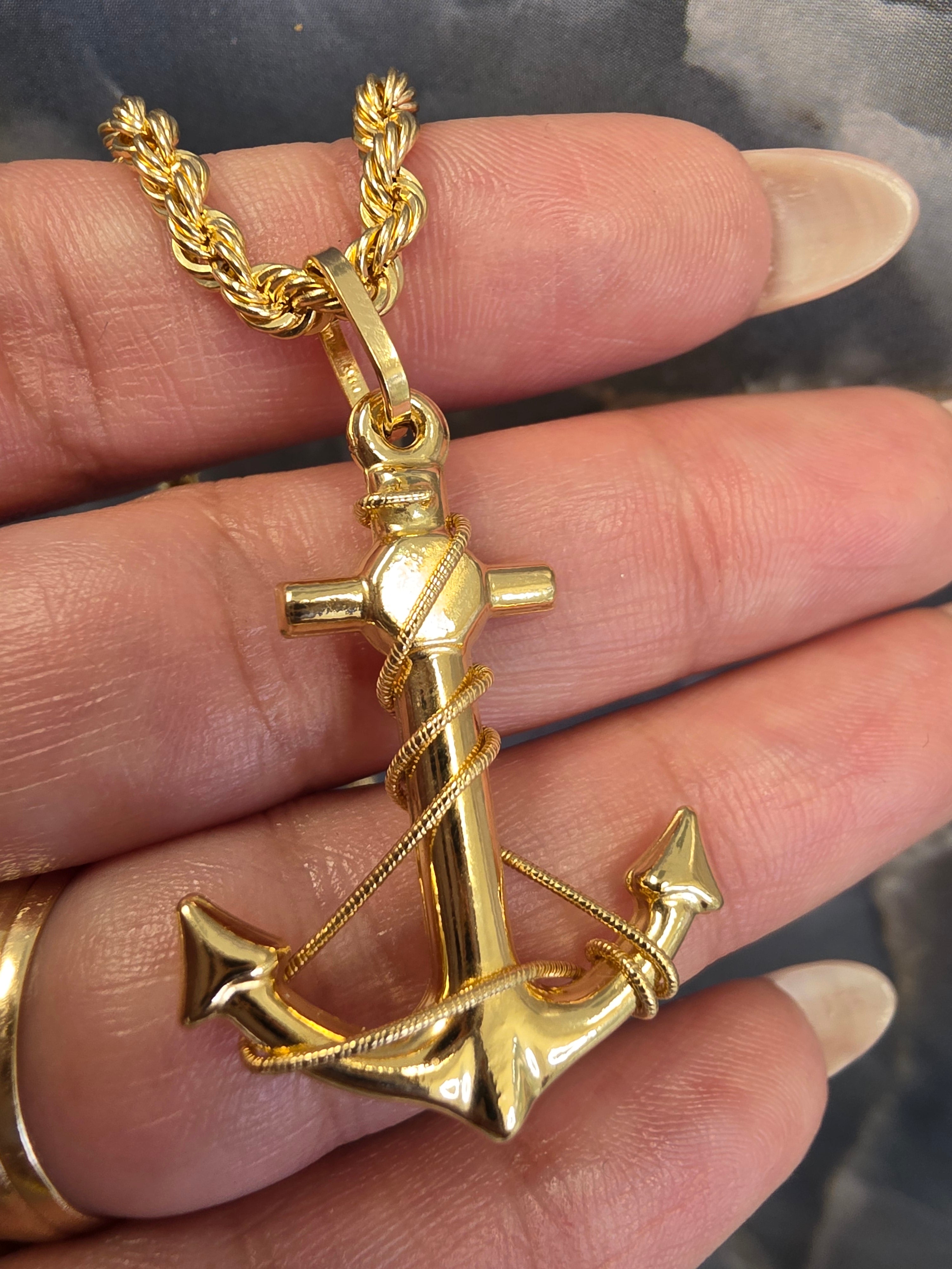 Imperial Nautical Anchor Pendant 310